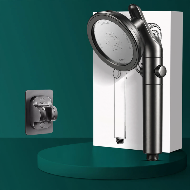 Shower set with handheld shower and overhead shower, model HX-A-1473