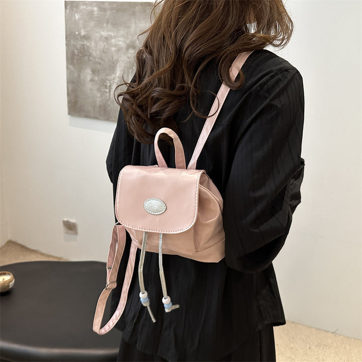 Double Backpack, PU Material, Modern Design