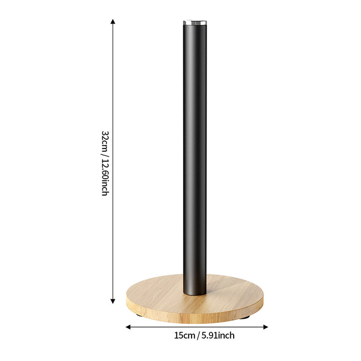 Stainless steel kitchen roll holder