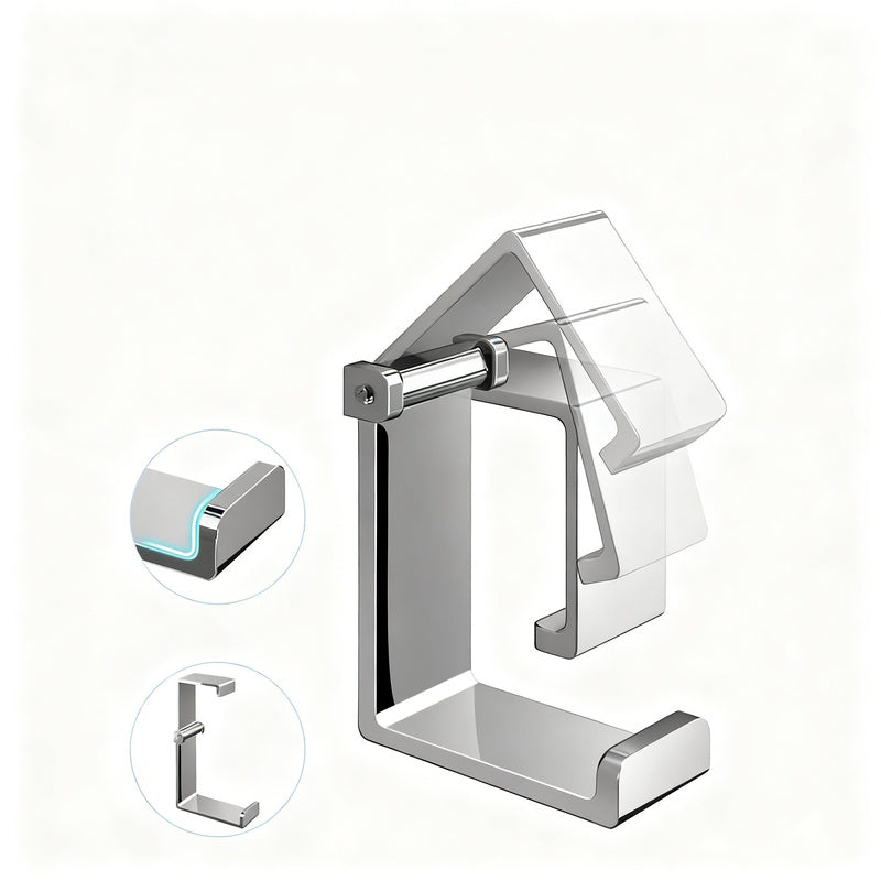 Foldable sink holder made of stainless steel
