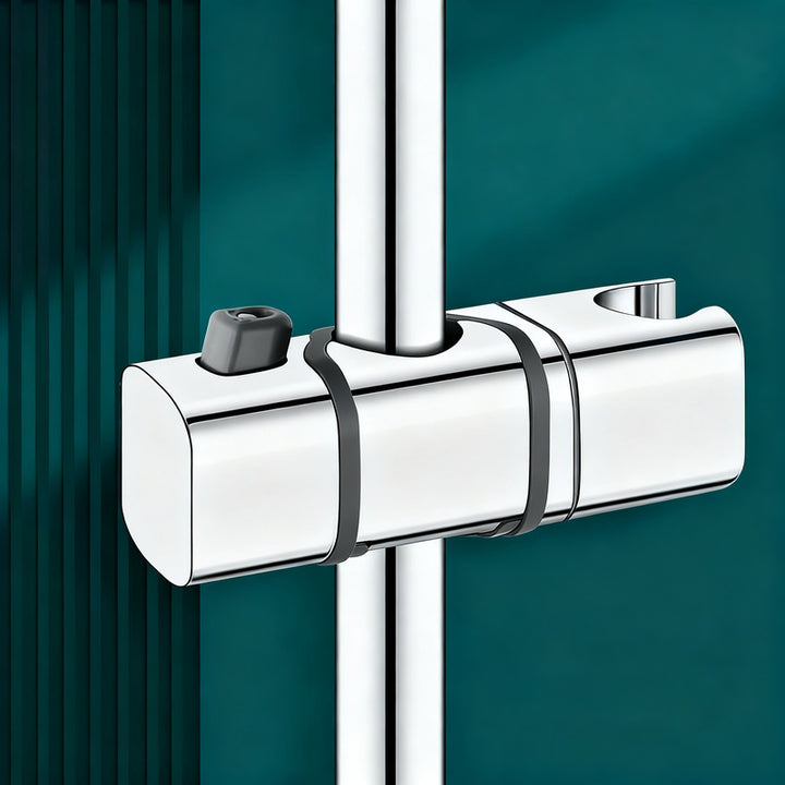 Shower head holder made of ABS, adjustable, various colors
