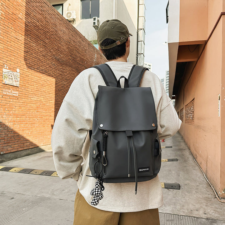 Backpack, up to 20 L, PU material, 15-inch laptop