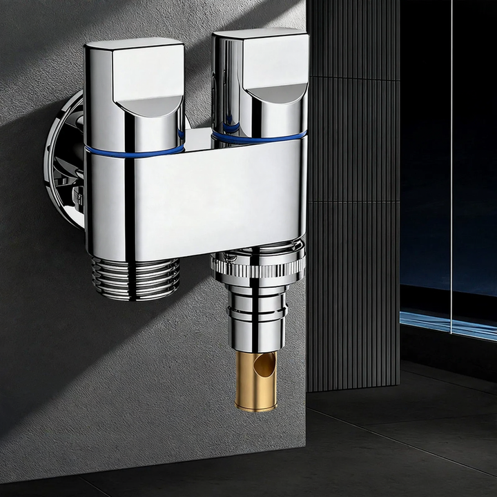 Washing machine faucet, model HX-A-1438, double outlet