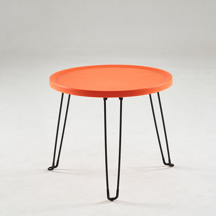 Folding side table, round, Ø 45.5 × 40 cm, Model H-262