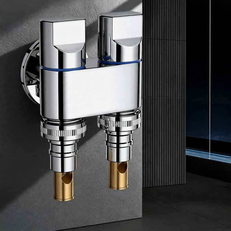 Washing machine faucet, model HX-A-1438, double outlet