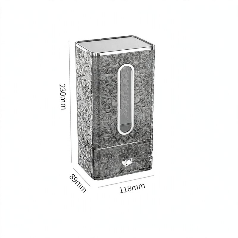 Wall-mounted paper towel dispenser, plastic