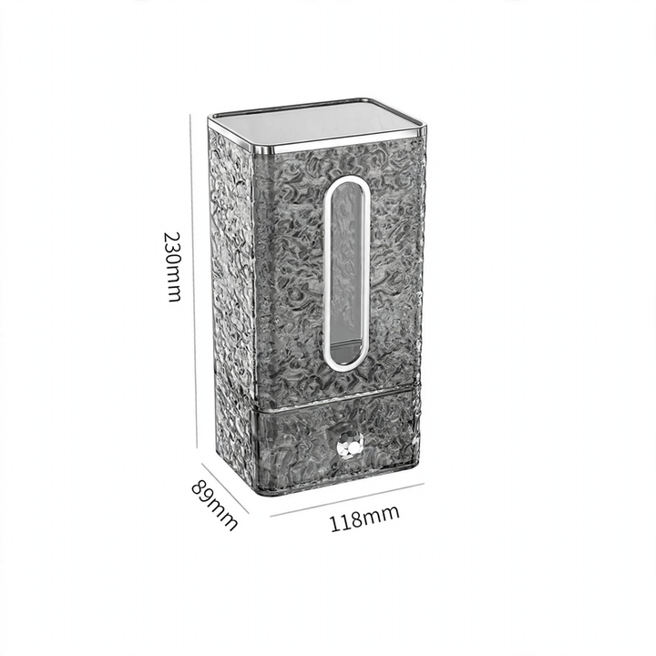 Wall-mounted paper towel dispenser, plastic