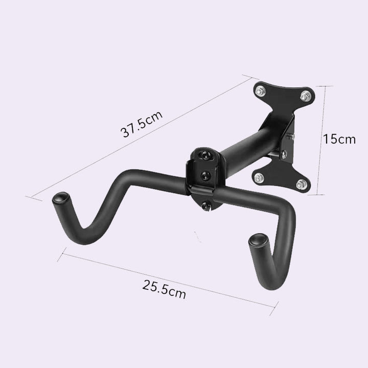 Steel sheet bike wall holder
