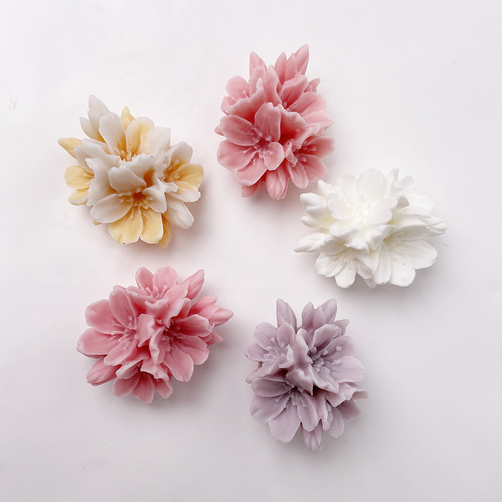Silicone mold cherry blossom for candles and soaps