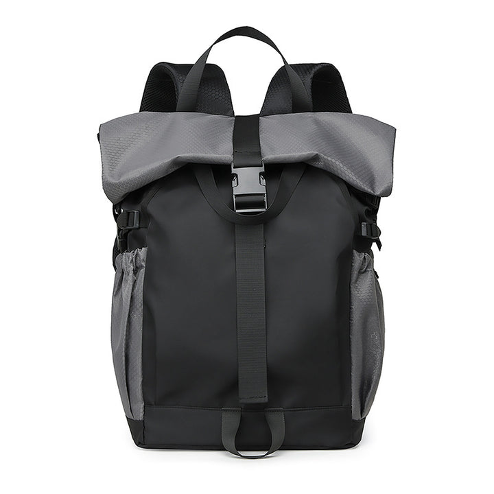 Double shoulder backpack with roll closure, 20-35 L