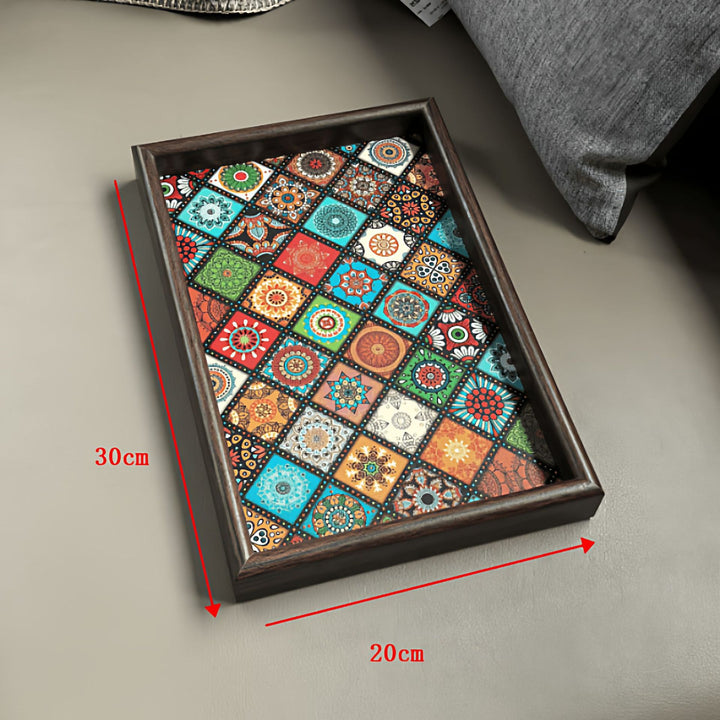 Wooden jewelry tray, modern-minimalistic
