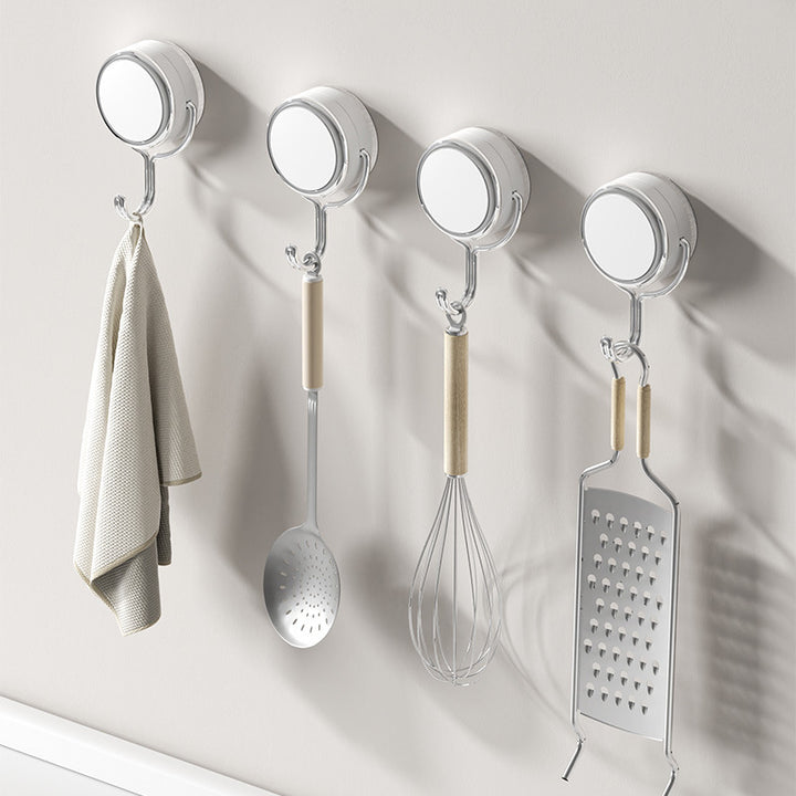 Suction Cup Wall Hooks Without Drilling, Nordic Design
