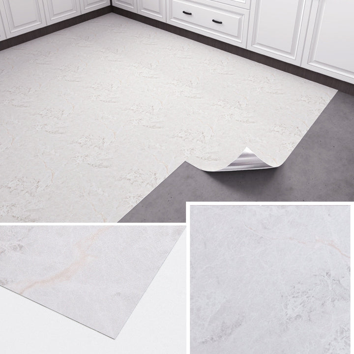 Marble floor sticker, self-adhesive