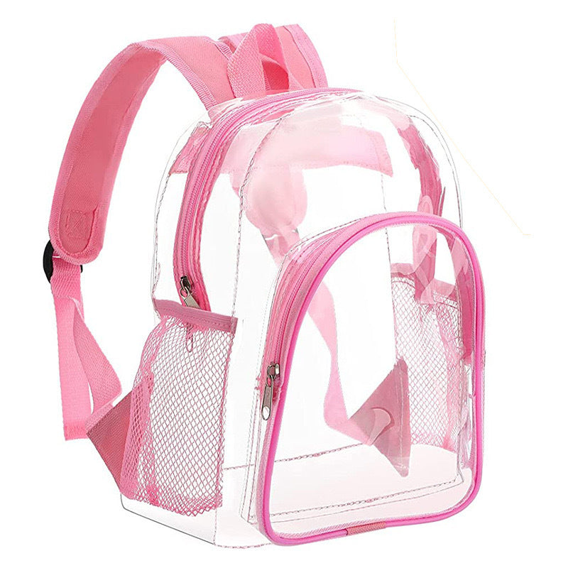 Transparent PVC backpack, waterproof