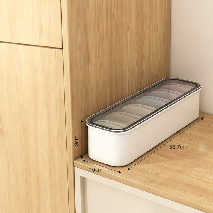 Storage box for underwear and socks, PP