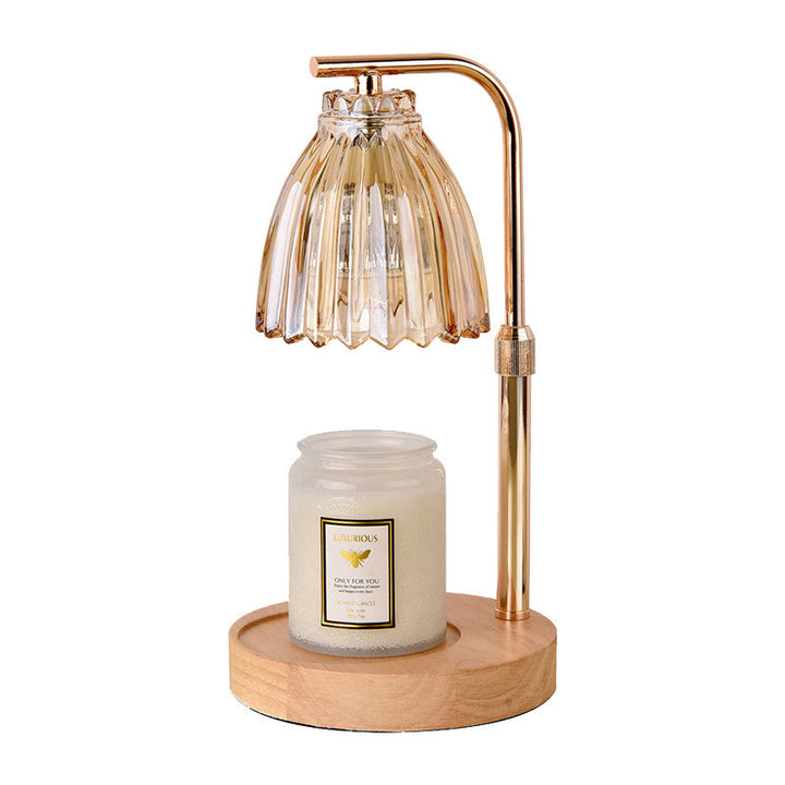 Wax melt fragrance lamp with dimmer function