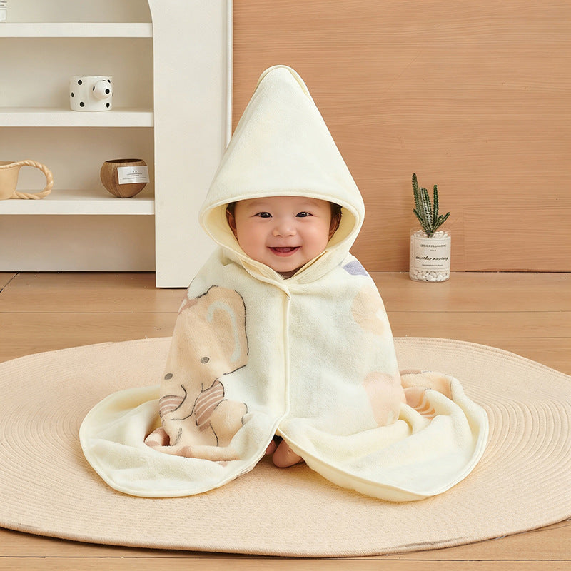 Baby blanket made of coral fleece, 80×80 cm