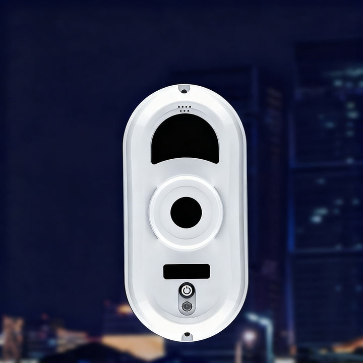 Automatic window cleaning robot with spray system