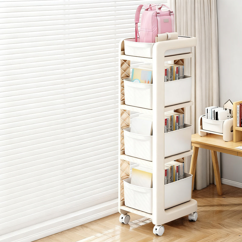 Mobile backpack stand with wheels