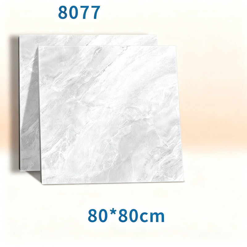 Self-adhesive PVC flooring with tile appearance