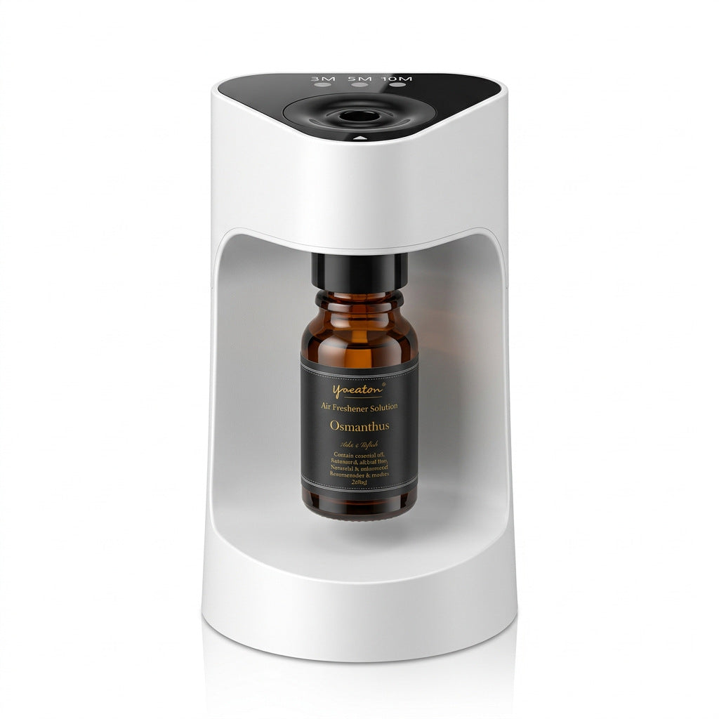 Ultrasonic fragrance diffuser, water-free, USB-powered
