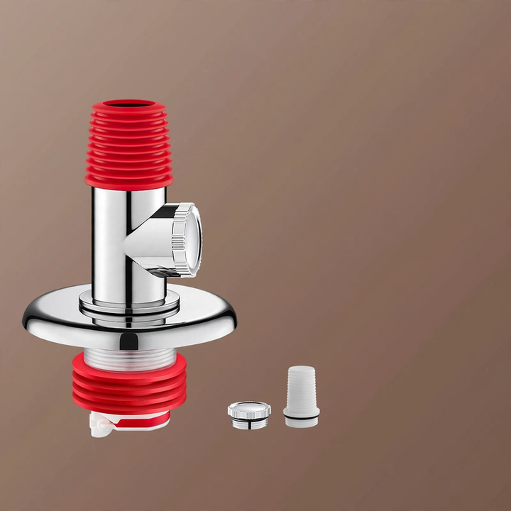 Washing machine drain adapter made of copper