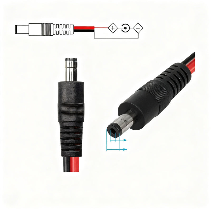 Extension cable, PVC sheath, copper