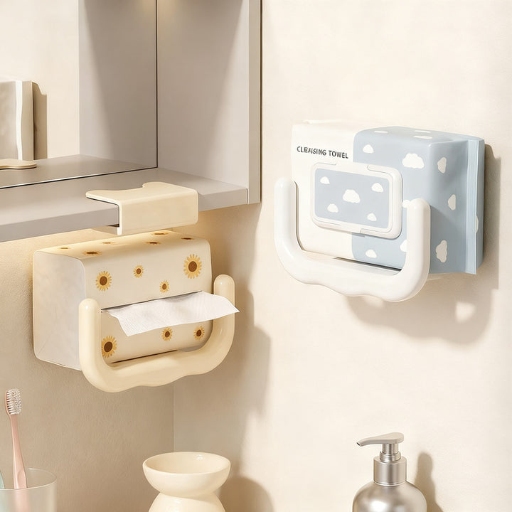 Paper towel holder U-shape, wall-mounted