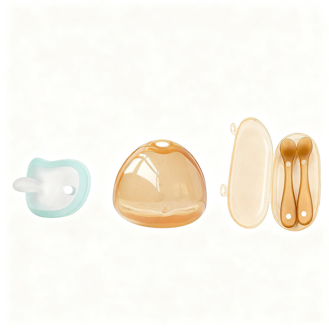 Silicone pacifier, 0–6 months
