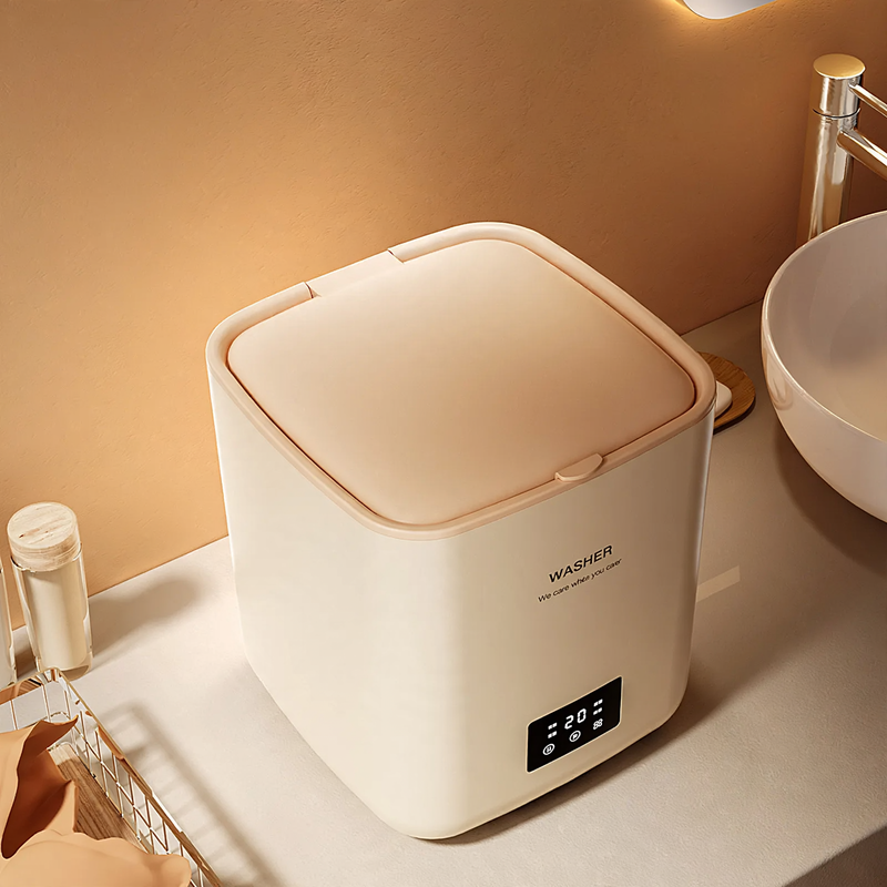 Portable mini washing machine, automatic, 700–900 ml