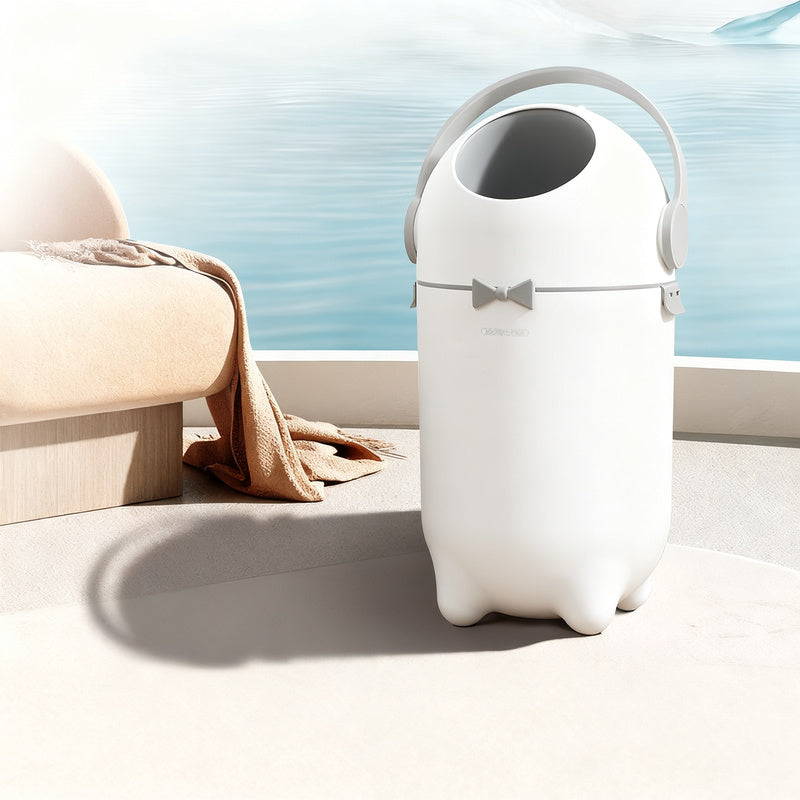 Diaper pail with lid, 12 L, odor-proof