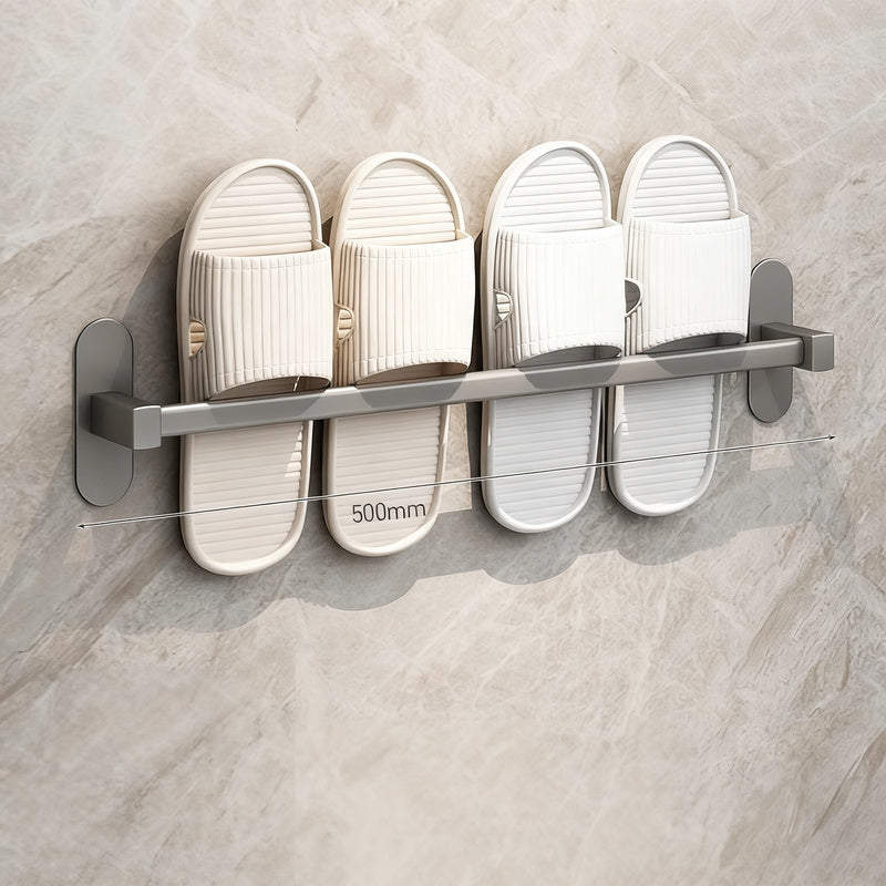 Bathroom slipper holder for hanging