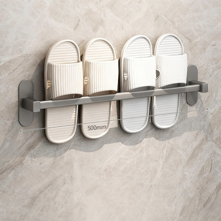 Bathroom slipper holder for hanging