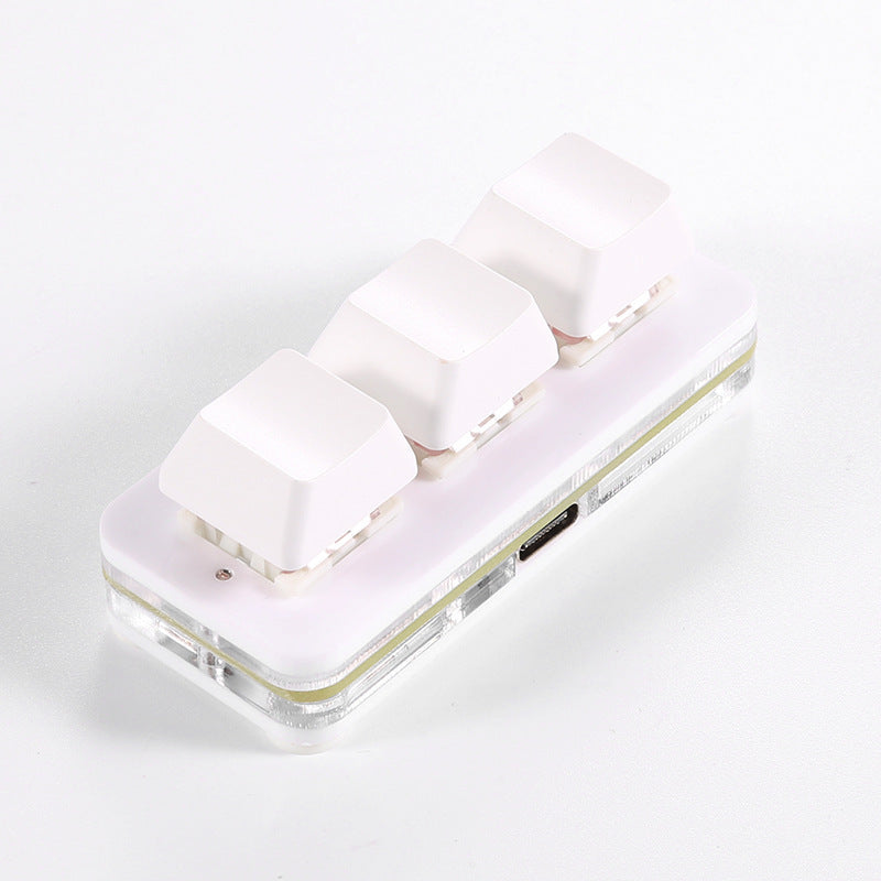 Programmable Mini Keyboard, 3 Keys