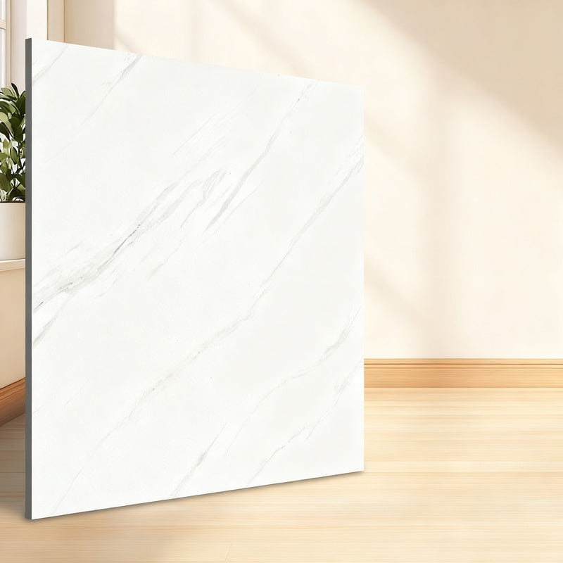 Self-adhesive PVC flooring with tile appearance