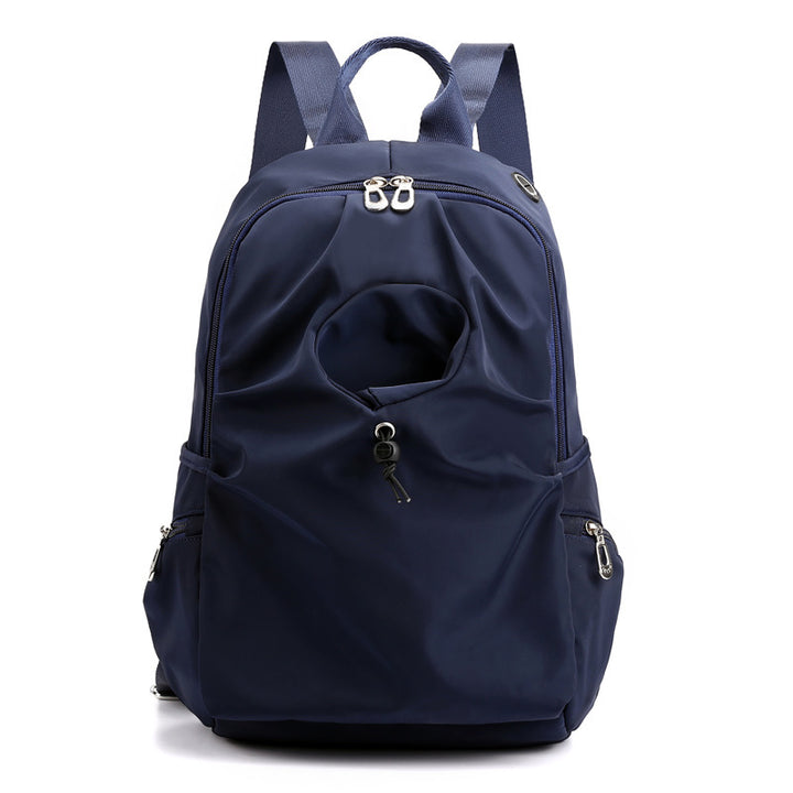 Backpack with drink compartment, nylon, back load balance