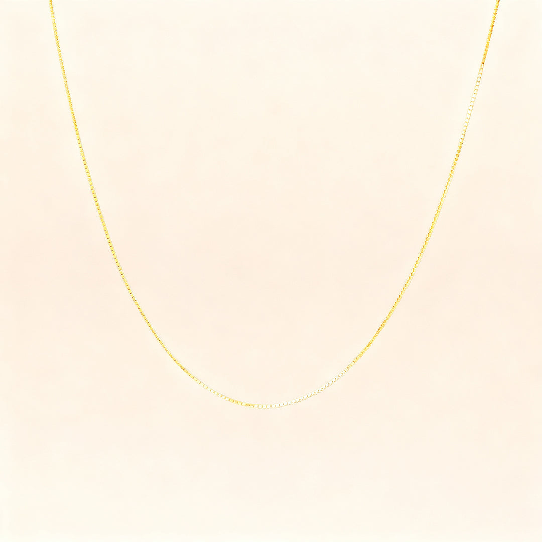 Silver chain with cross pendant, 925 silver