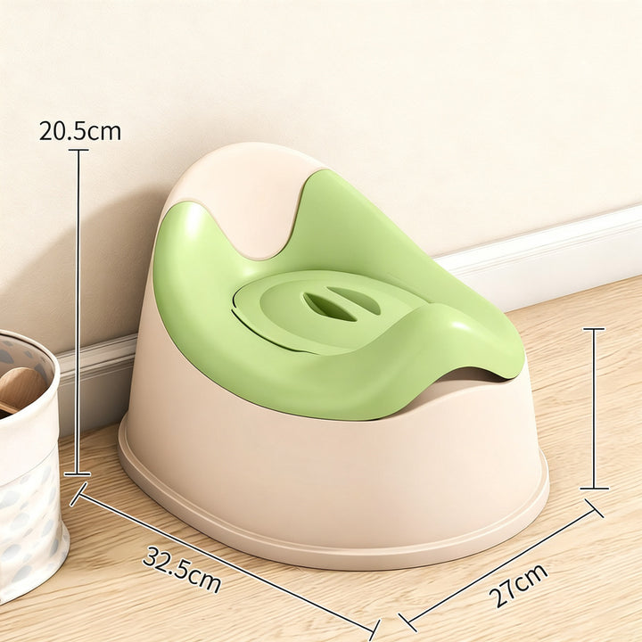 Child potty made of plastic