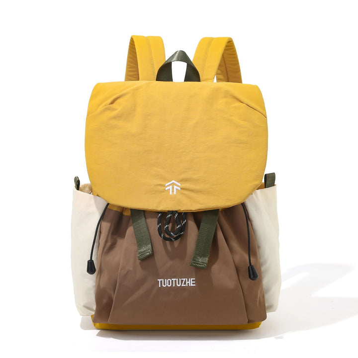 Lightweight nylon backpack for travel and outdoor