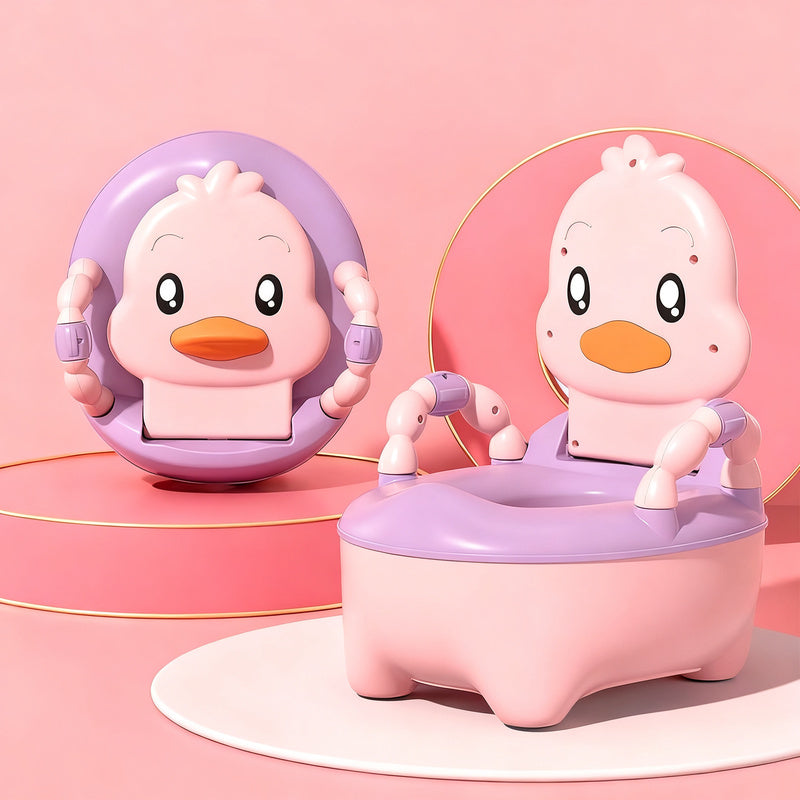 Child potty made of plastic