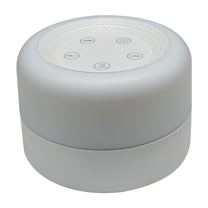 LED night light with white noise and timer