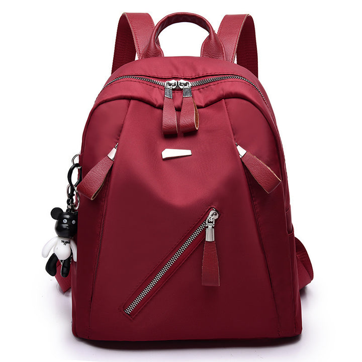 Women's backpack, nylon, back load distribution, timeless