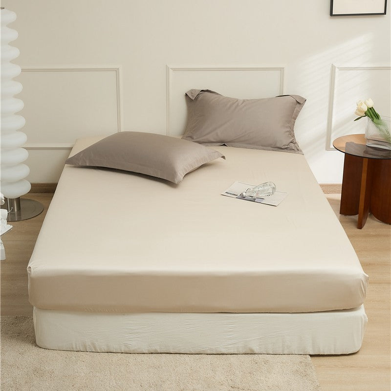 Cotton fitted sheet with elastic, 180×200 cm