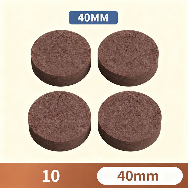 Felt chair glides, self-adhesive, furniture protection