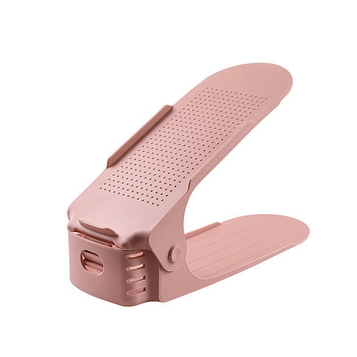 Foldable shoe rack made of plastic