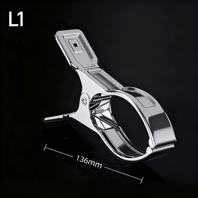 Stainless steel clothespins, large, wind resistant