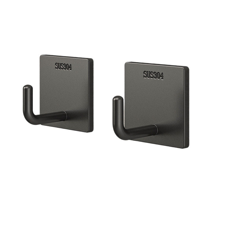 Stainless steel adhesive hooks with strong hold