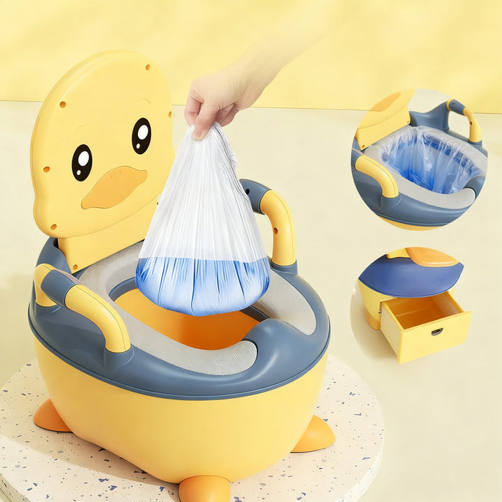 Child potty made of plastic