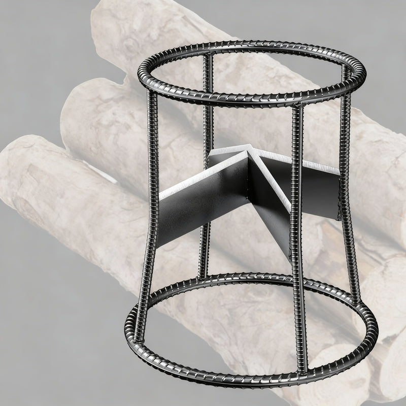Wedge made of manganese steel