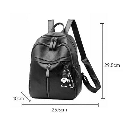 Women's backpack made of PU, durable